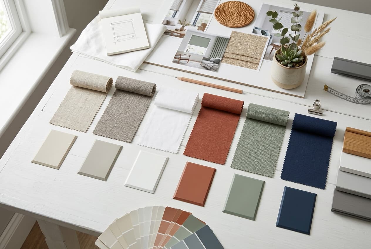 Cómo elegir el color de tus estores: Guía de decoración práctica